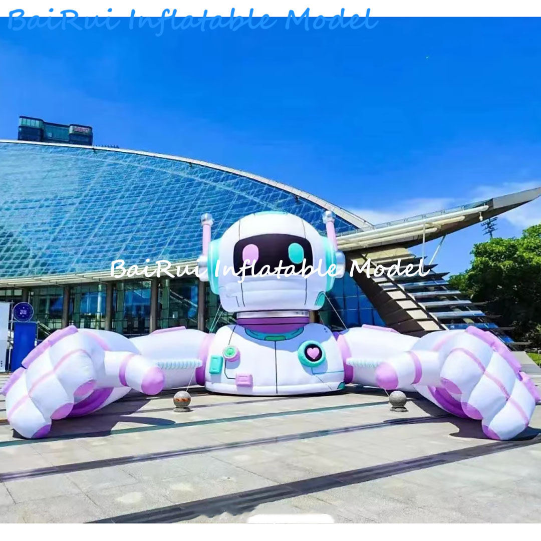 Giant Inflatable Robot Futuris - огляд і ціна Event Launch Party