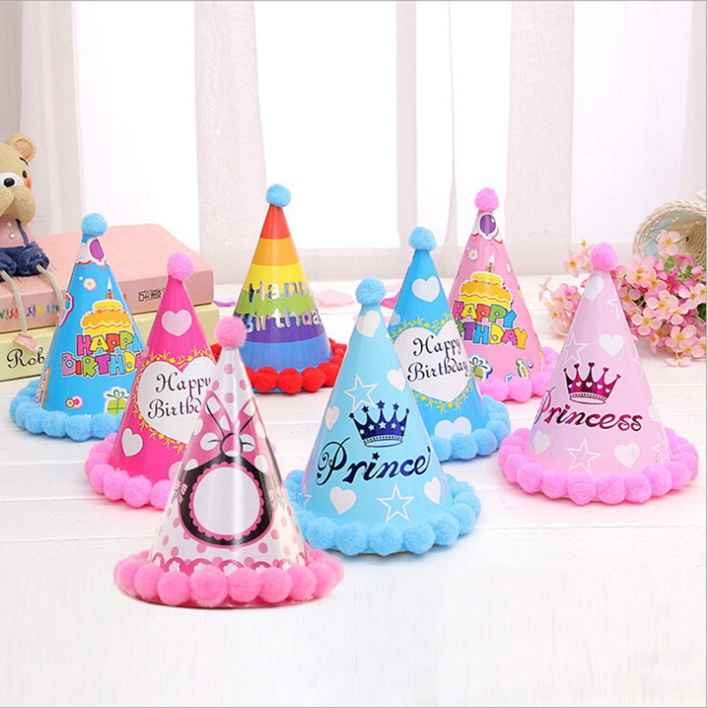 12Pcs Birthday Party Cone Hats - огляд і ціна Party Hat Cone