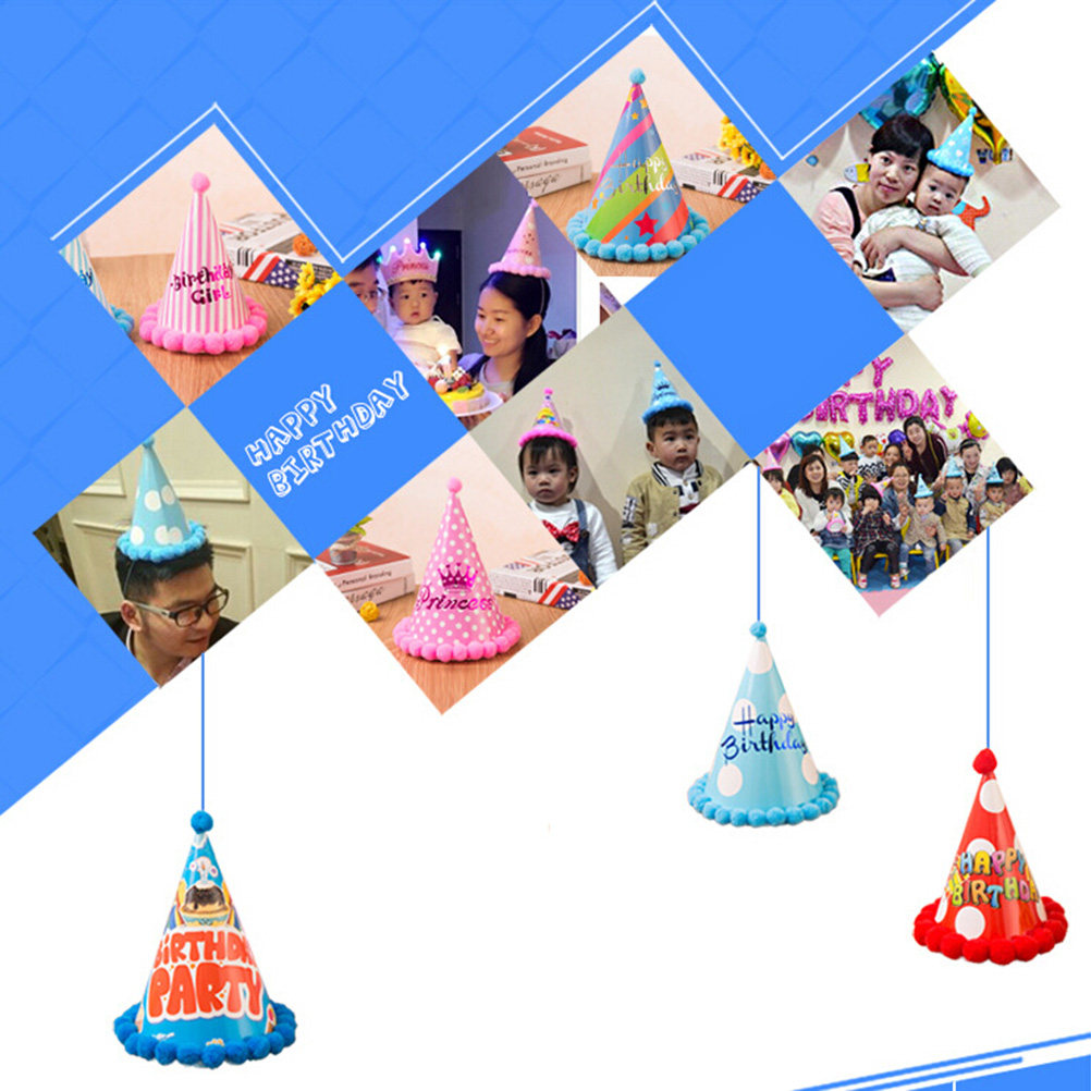 12Pcs Birthday Party Cone Hats - огляд і ціна Party Hat Cone