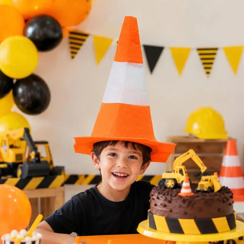 Foldable Traffic Cone Theme Ha - огляд і ціна Party Hat Cone