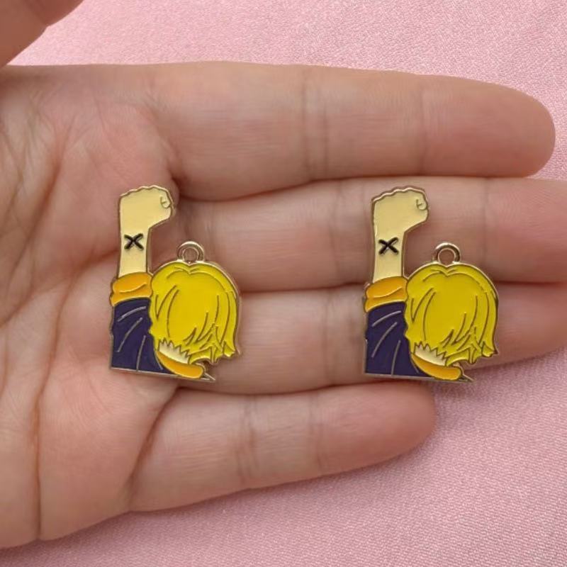 10PCS alloy drip oil cartoon p - огляд і ціна Event Party