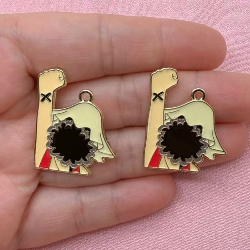 10PCS alloy drip oil cartoon p - огляд і ціна Event Party