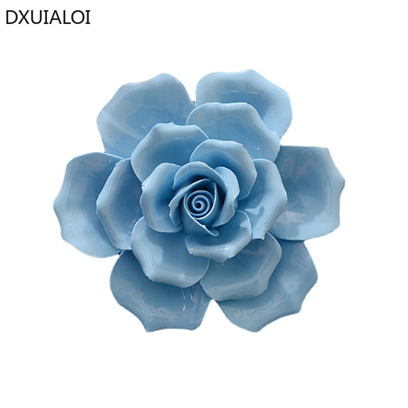 1pc Wall Mounted Ceramic Flowe - огляд і ціна Flower Wall Panel