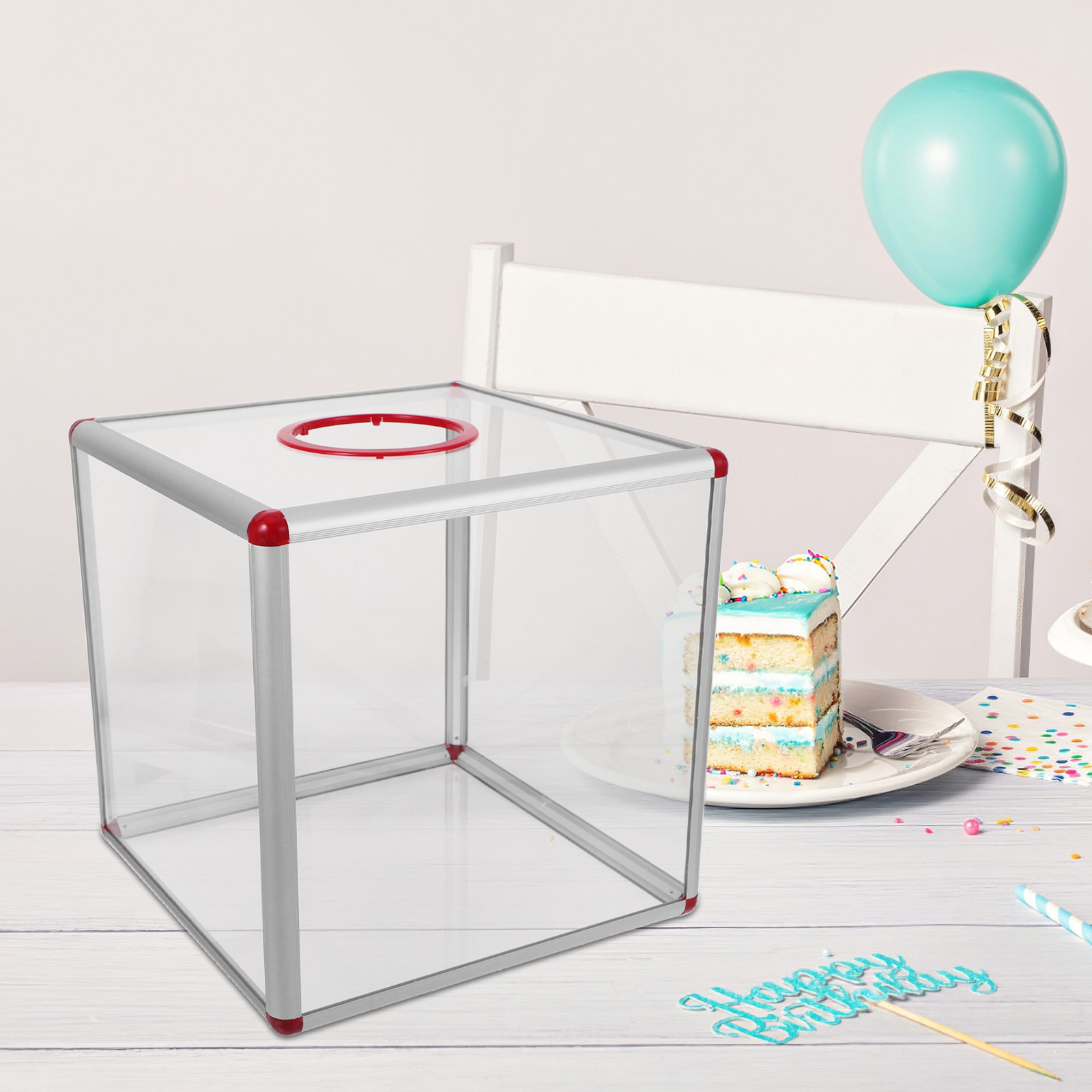 Large Clear Acrylic Raffle Box - огляд і ціна Event Party Box