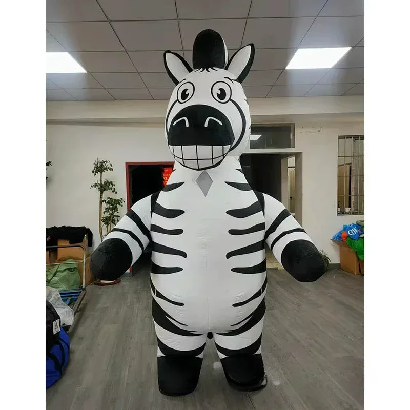 Inflatable Zebra Mascot Costum - огляд і ціна Event Party