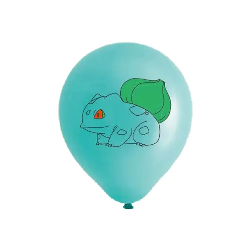 10Pcs Pokémon Printed Latex Ba - огляд і ціна Event Party