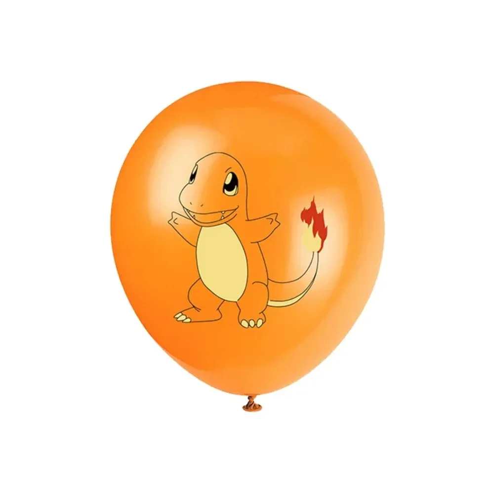 10Pcs Pokémon Printed Latex Ba - огляд і ціна Event Party