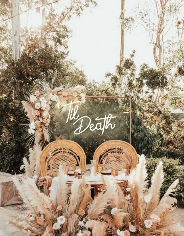 Til Death Neon Signs USB Dimma - огляд і ціна Neon Sign Party