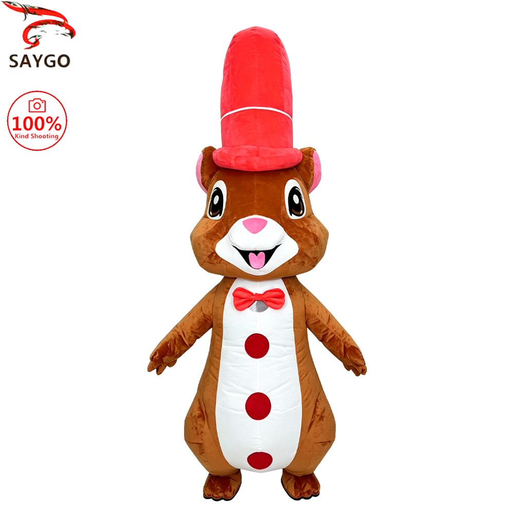 SAYGO Red Hat Squirrel Inflata - огляд і ціна Event Party