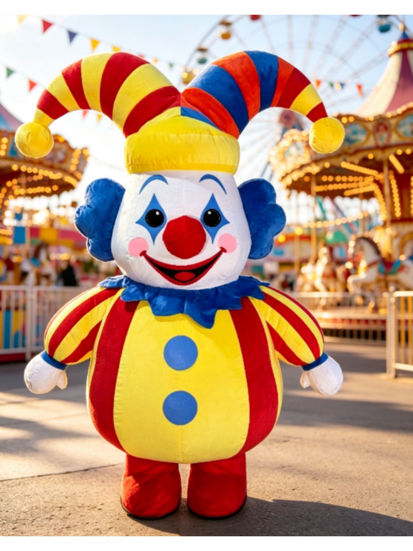 Inflatable Circus Clown Mascot - огляд і ціна Event Party