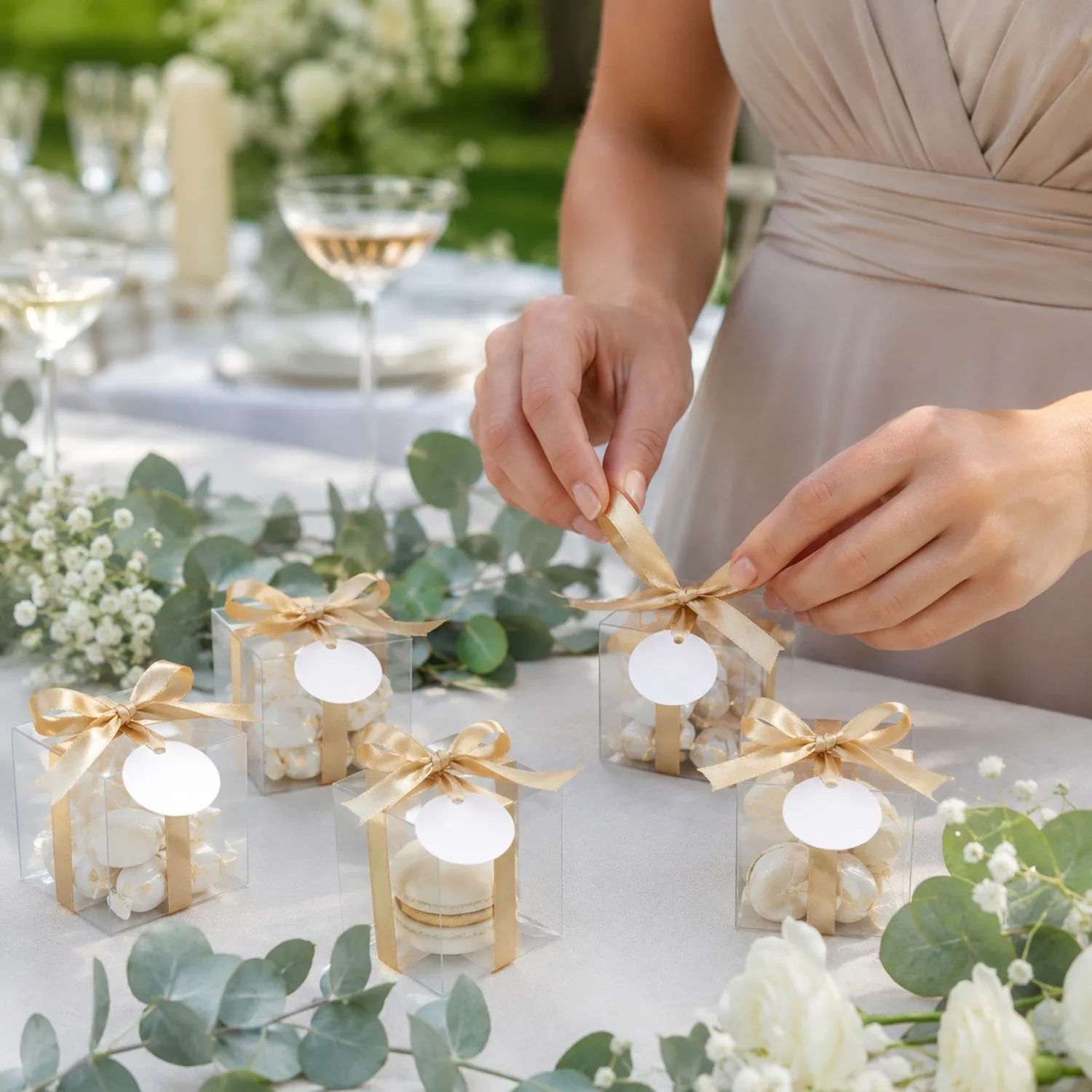 20/50 Transparent Gift Boxes W - огляд і ціна Event Party Box