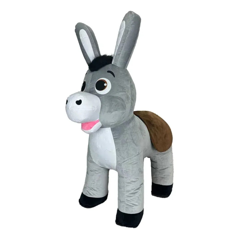 Inflatable Grey Donkey Mascot  - огляд і ціна Event & Party Supply