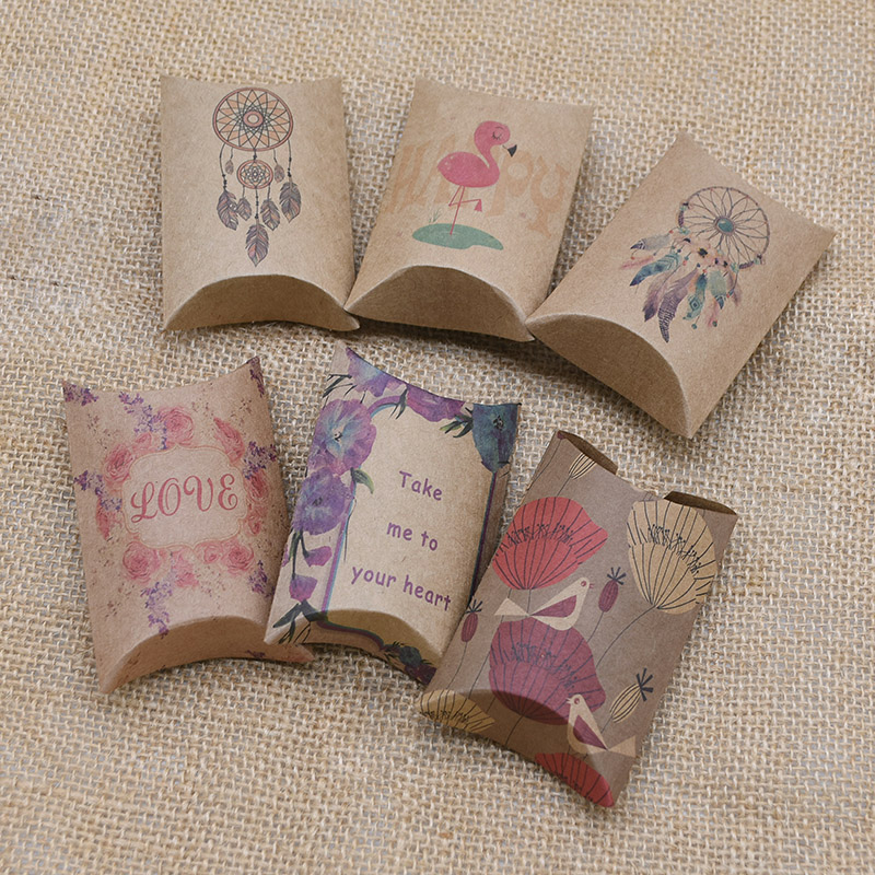 10/20/50pcs Kraft Paper Box Pi - огляд і ціна Event Party Box