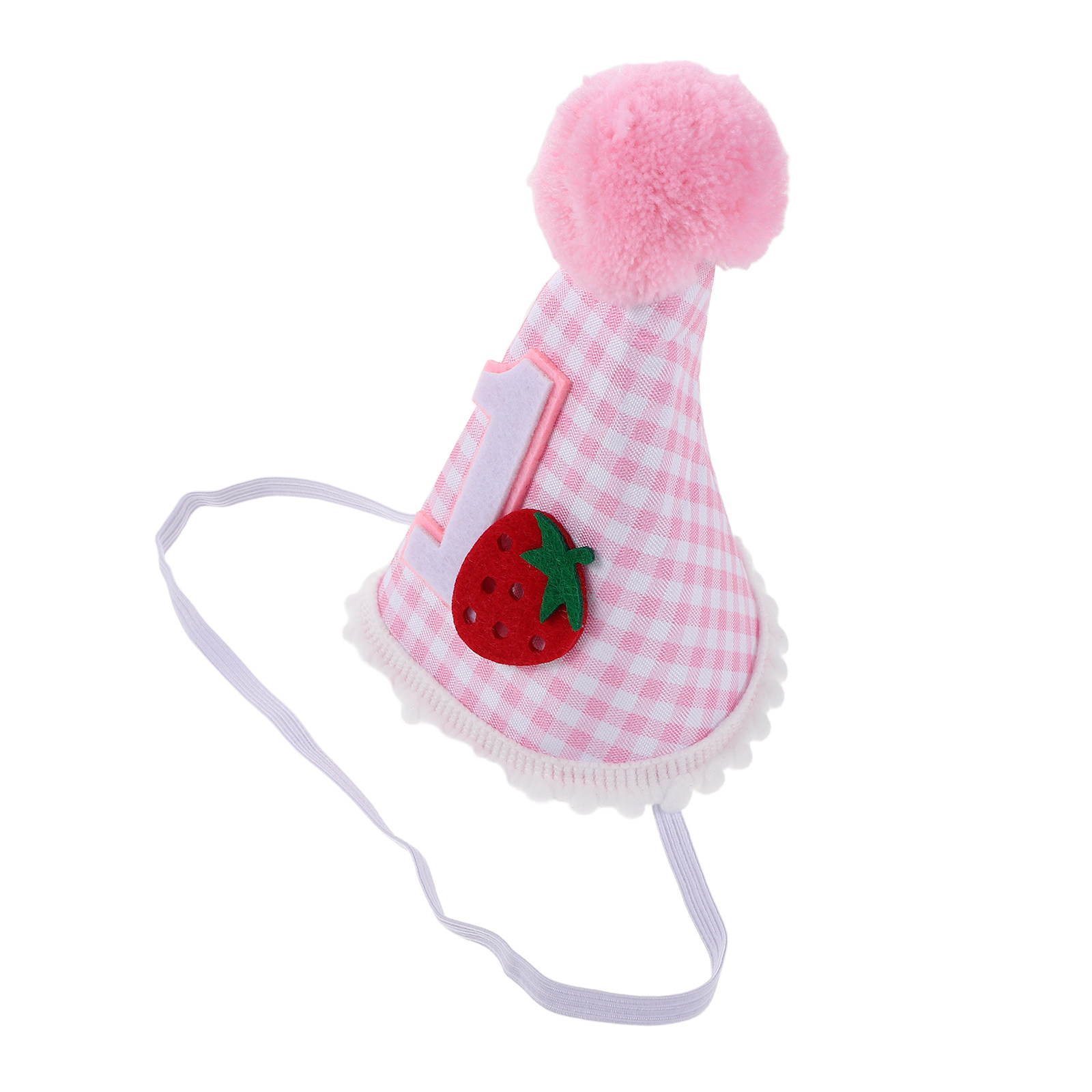 Strawberry First Birthday Hat  - огляд і ціна Party Hat Cone