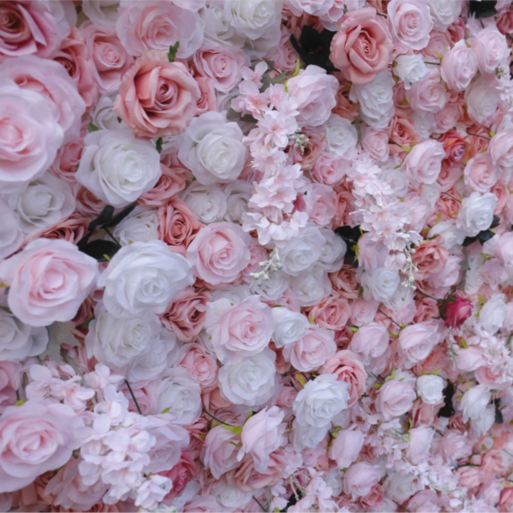 Uflower 5D Pink White Rose Clo - огляд і ціна Flower Wall Panel