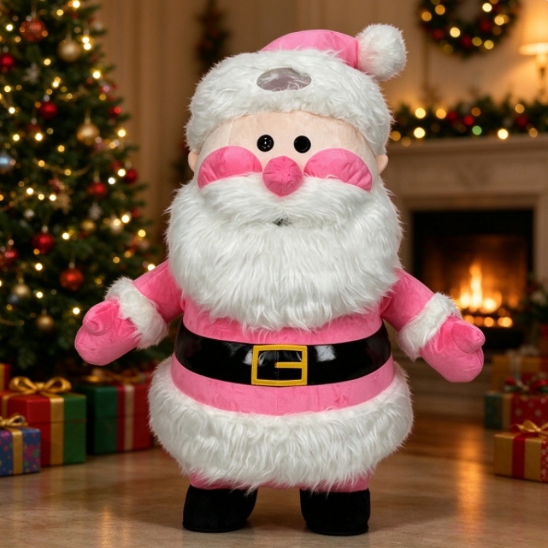 Pink Santa Claus Inflatable Ma - огляд і ціна Event Party