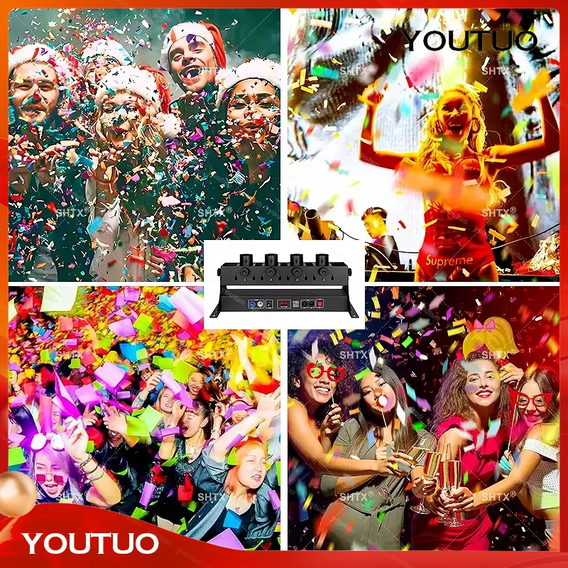 for SHTX Four Head Electronic  - огляд і ціна Confetti Cannon Tube