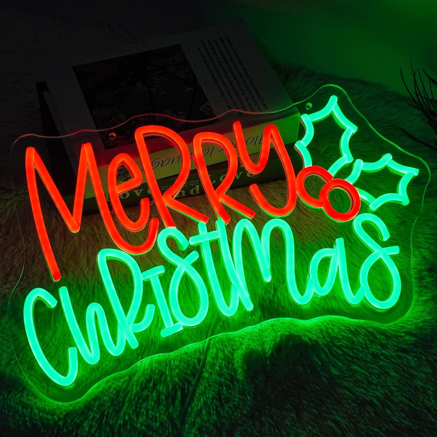 Merry Christmas Neon Sign LED  - огляд і ціна Neon Sign Party