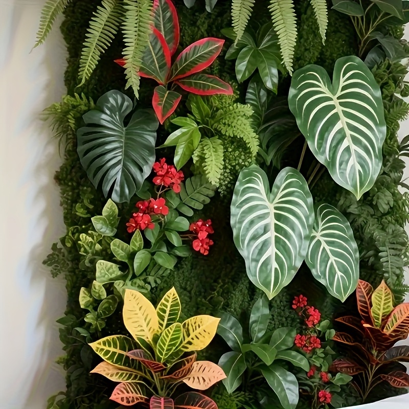 Outdoor Green Plant Wall Panel - огляд і ціна Flower Wall Panel