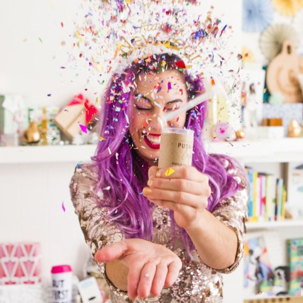 Colorful Pastel Bridal Shower  - огляд і ціна Confetti Cannon Tube