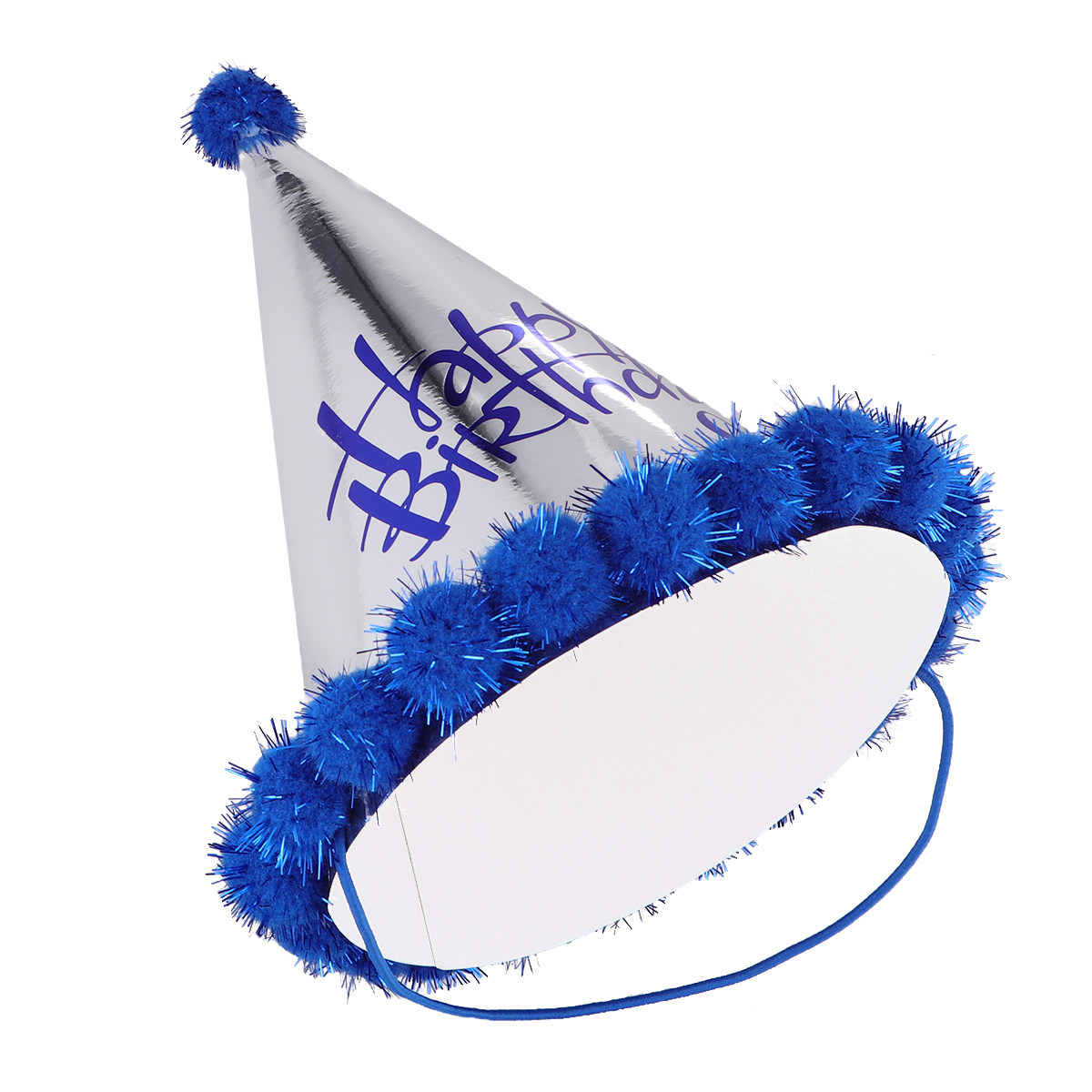 5Pcs Laser Foil Paper Pompon B - огляд і ціна Party Hat Cone
